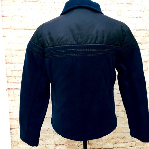 NFL for her Rams Jacket small fleece quilted blue Bundle Savings - Picture 6 of 8